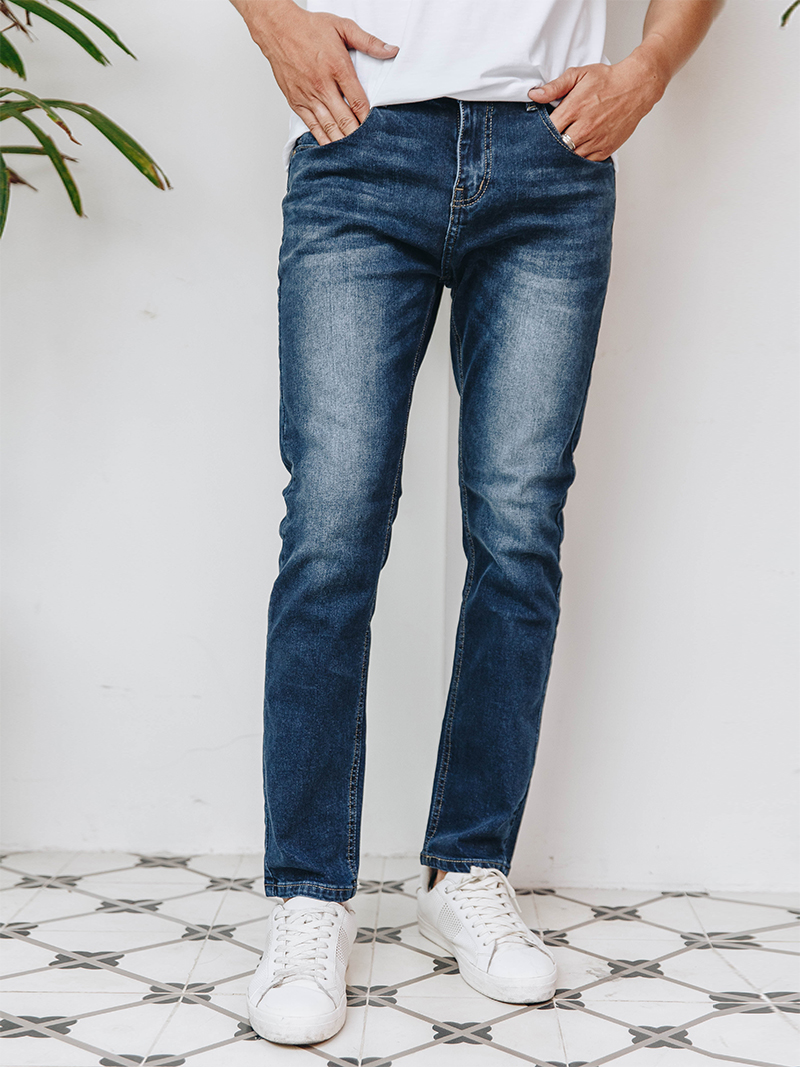 Quần Jeans Skinny Xanh Đen QJ1627