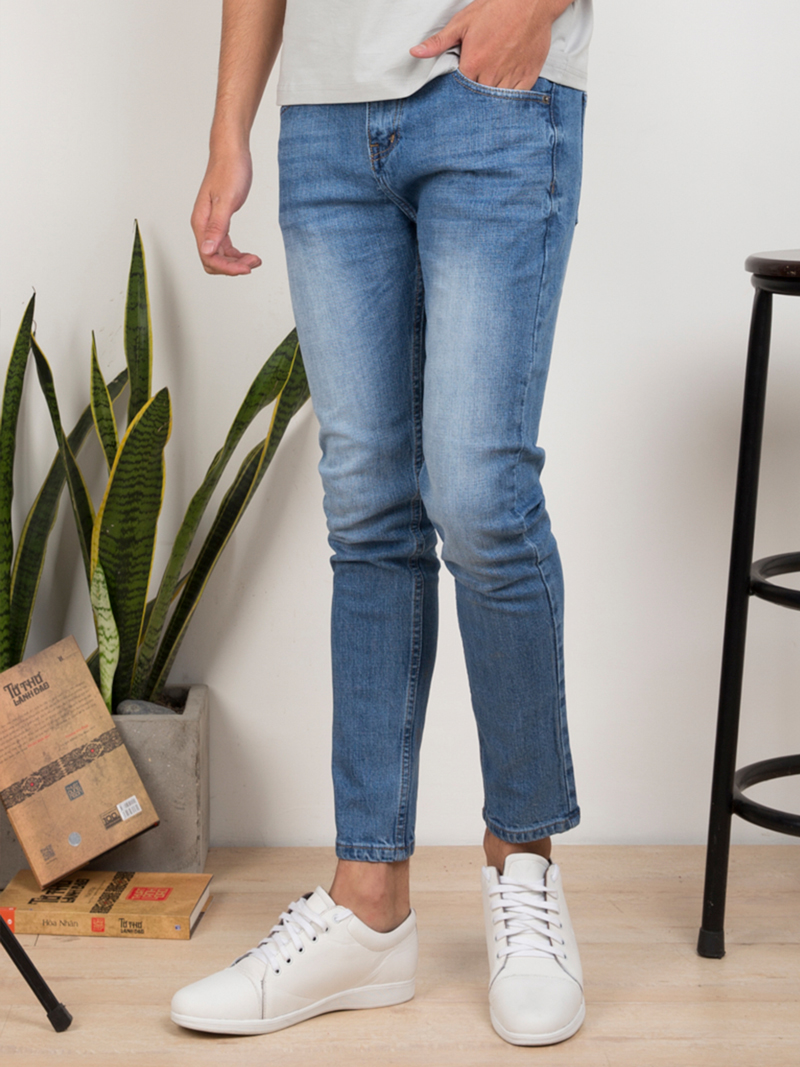 Quần Jeans Skinny Xanh Dương QJ1634